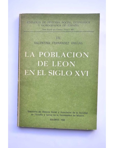 La población de León en el siglo XVI