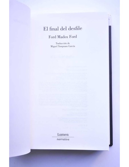 El final del desfile