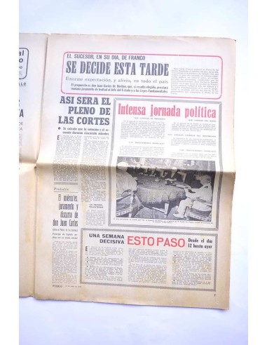 Pueblo. 22 de julio de 1969. Se decide esta...