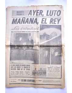 La verdad, viernes 21 de noviembre de 1975. Muerto...