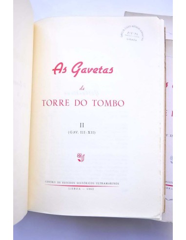 As gavetas do Torre do Tombo