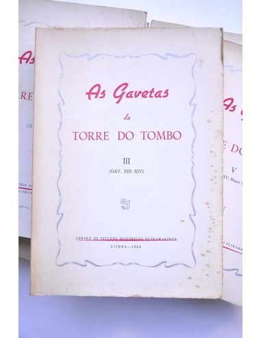 As gavetas do Torre do Tombo