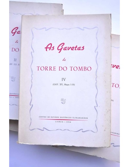 As gavetas do Torre do Tombo