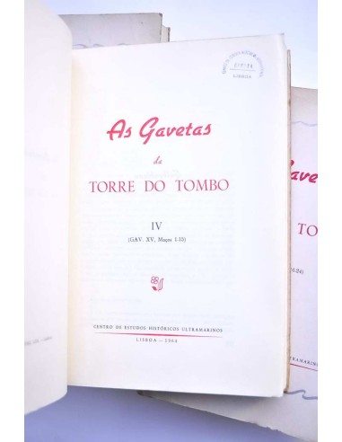As gavetas do Torre do Tombo