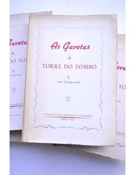 As gavetas do Torre do Tombo