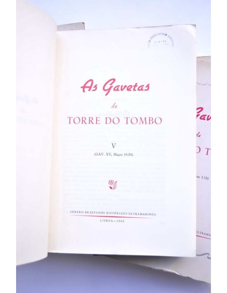 As gavetas do Torre do Tombo