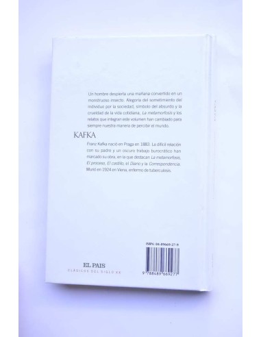 La metamorfosis y otros relatos