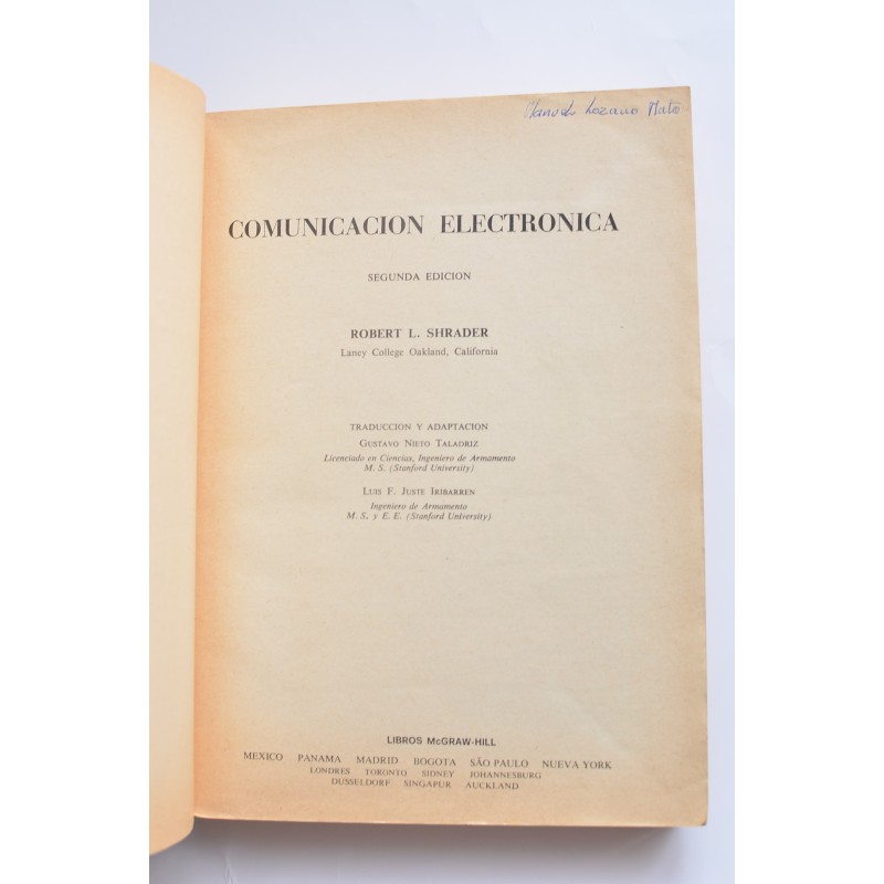 Comunicación electrónica