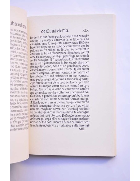 Llibre d l'Ordre de Cavalleria