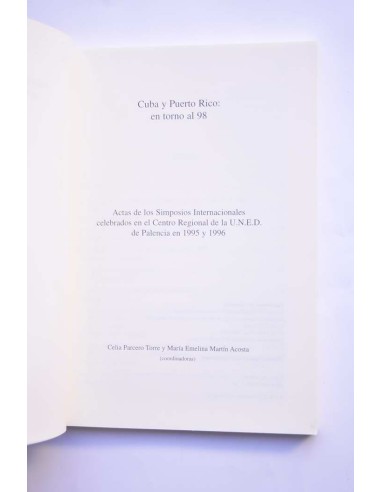 Cuba y Puerto Rico: en torno al 98
