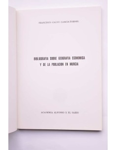 Bibliografía sobre geografía economíca y de la población... 2