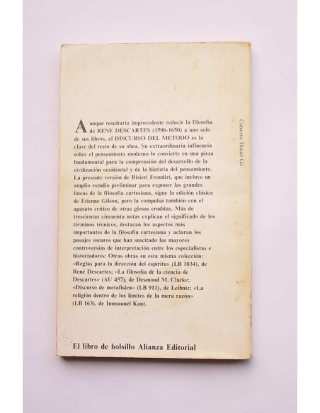 Discurso del método - Meditaciones metafísicas