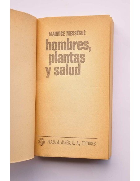 Hombres, plantas y salud