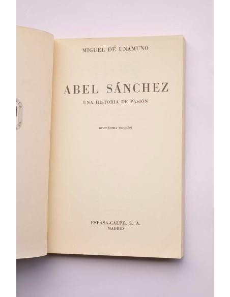 Abel Sánchez. Una historia de pasión