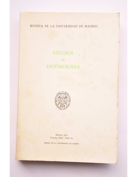 Estudios de Entomología