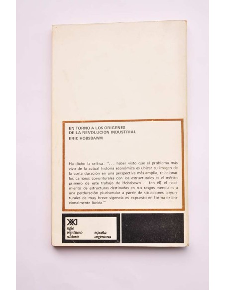 En torno a los orígenes de la revolución industrial