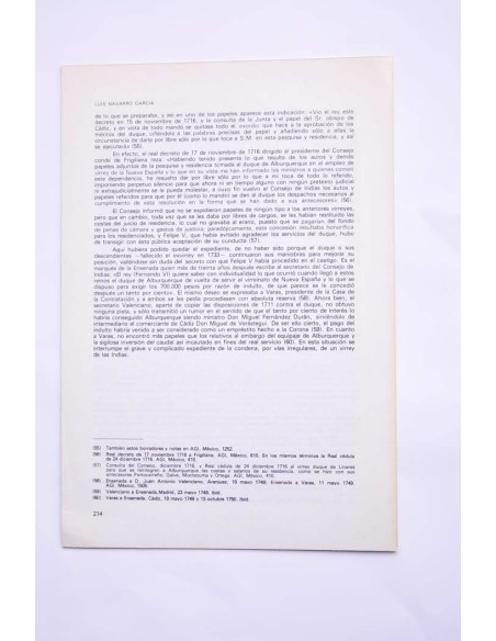 La secreta condena del virrey Alburquerque por Felipe V