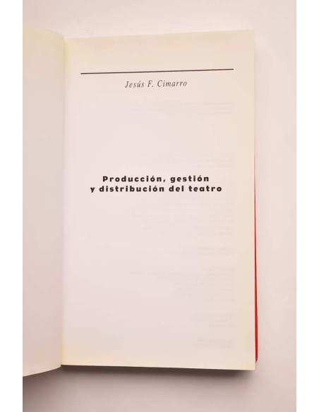 Producción, gestión y distribución del teatro