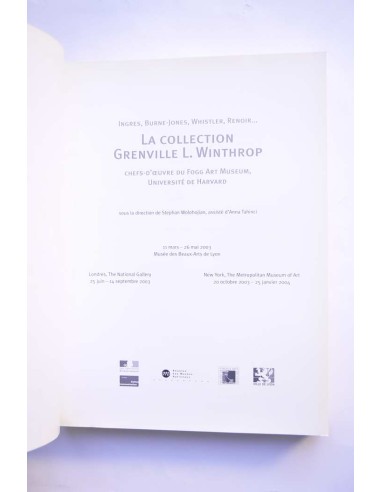 La collection Grenville L. Winthrop