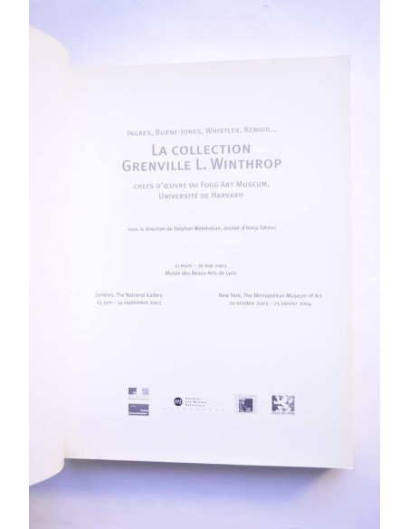 La collection Grenville L. Winthrop
