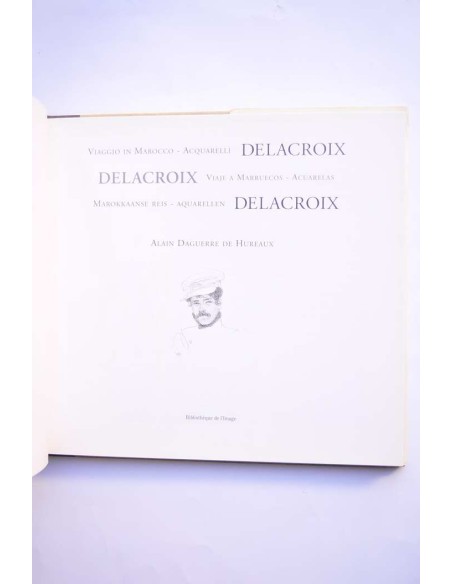 Delacroix. Viaje a Marruecos. Acuarelas