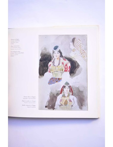 Delacroix. Viaje a Marruecos. Acuarelas