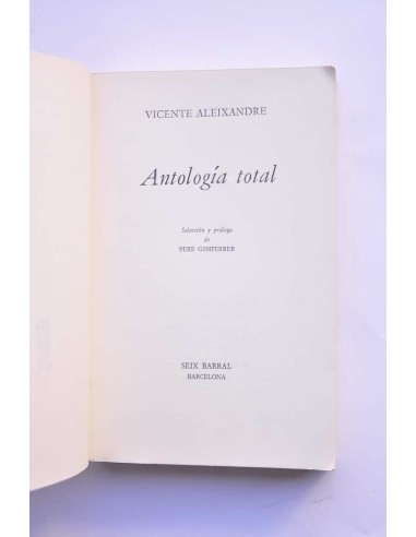 Antología total
