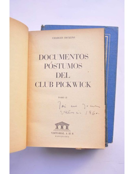 Los documentos póstumos del Club Pickwick