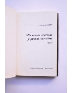 Mis versos secretos y prosas canallas 2