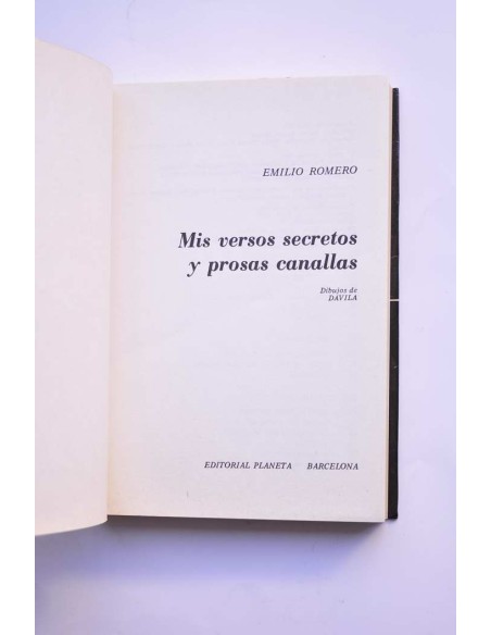 Mis versos secretos y prosas canallas