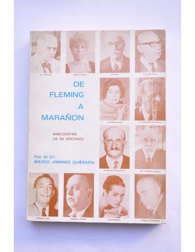De Fleming a Marañón : anécdotas de mi archivo
