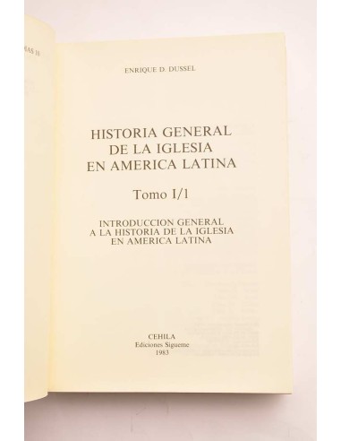 Historia general de la Iglesia Latina. Tomo I/....