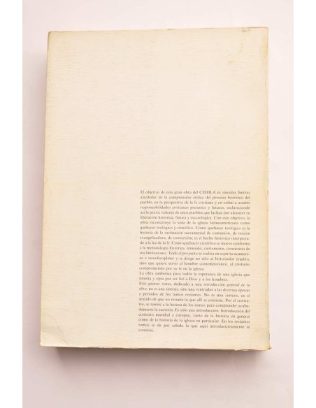 Historia general de la Iglesia Latina. Tomo I/. Introducción general