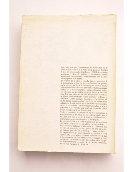 Historia general de la Iglesia Latina. Tomo VII. Colombia y Venezuela