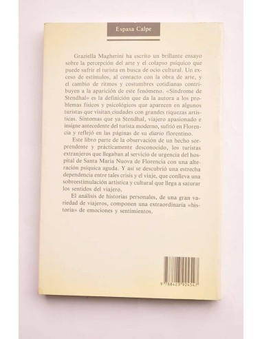 El síndrome del Stendhal