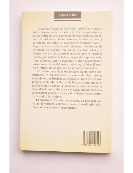 El síndrome del Stendhal