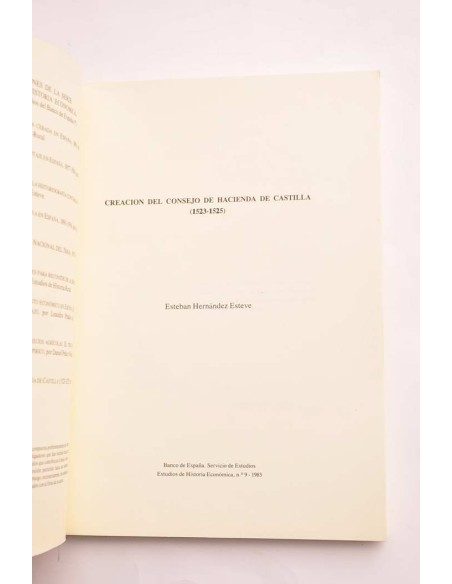 Creación del Consejo de Hacienda de Castilla (1523 - 1525)