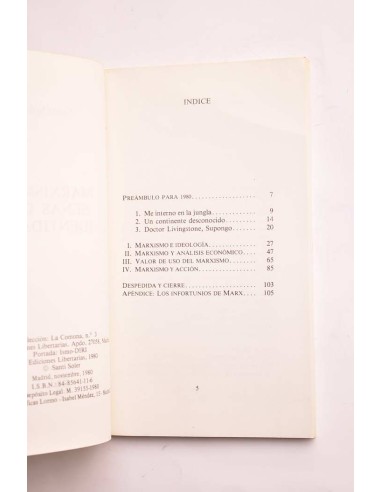 Marxismo, señas de indentidad