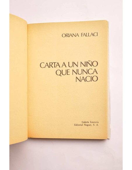 Carta a un niño que nunca nació