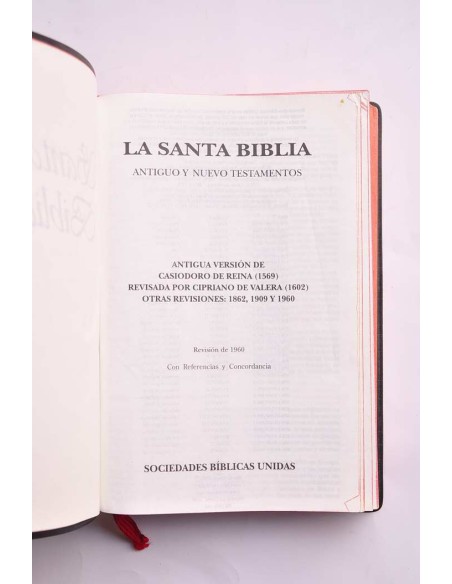 La Santa Biblia. Antiguo y Nuevo Testamento