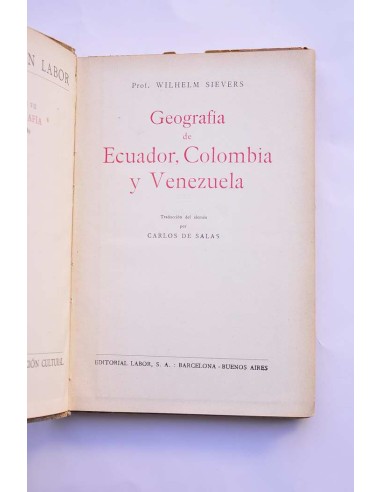 Geografía de Ecuador, Colombia y Venezuela