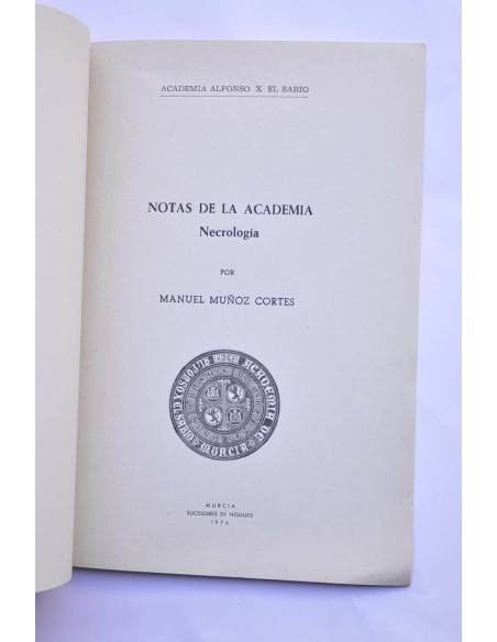 Notas de la Academia. Necrología. D. Luciano de la Calzada