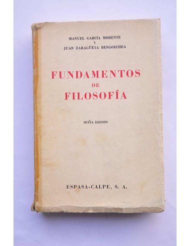 Fundamentos de filosofía e historia de los...