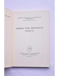 Normas para bibliotecas públicas 2