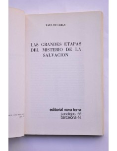 Las grandes etapas del misterio de la salvación 2