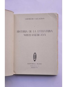 Historia de literatura americana 2