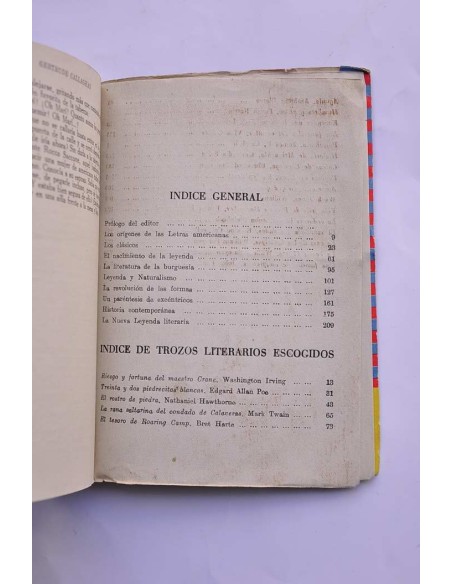 Historia de literatura americana