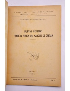 Nuevas noticias sobre la prisión del Marqués de Oristan 2