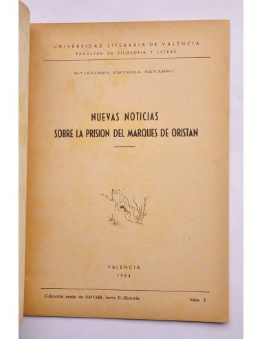 Nuevas noticias sobre la prisión del Marqués de...