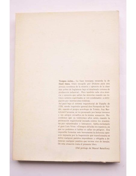 Tiempos recios. Inquisición y heterodoxias
